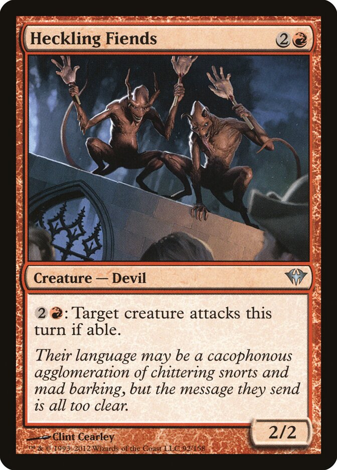 Heckling Fiends (92) - Dark Ascension (DKA)