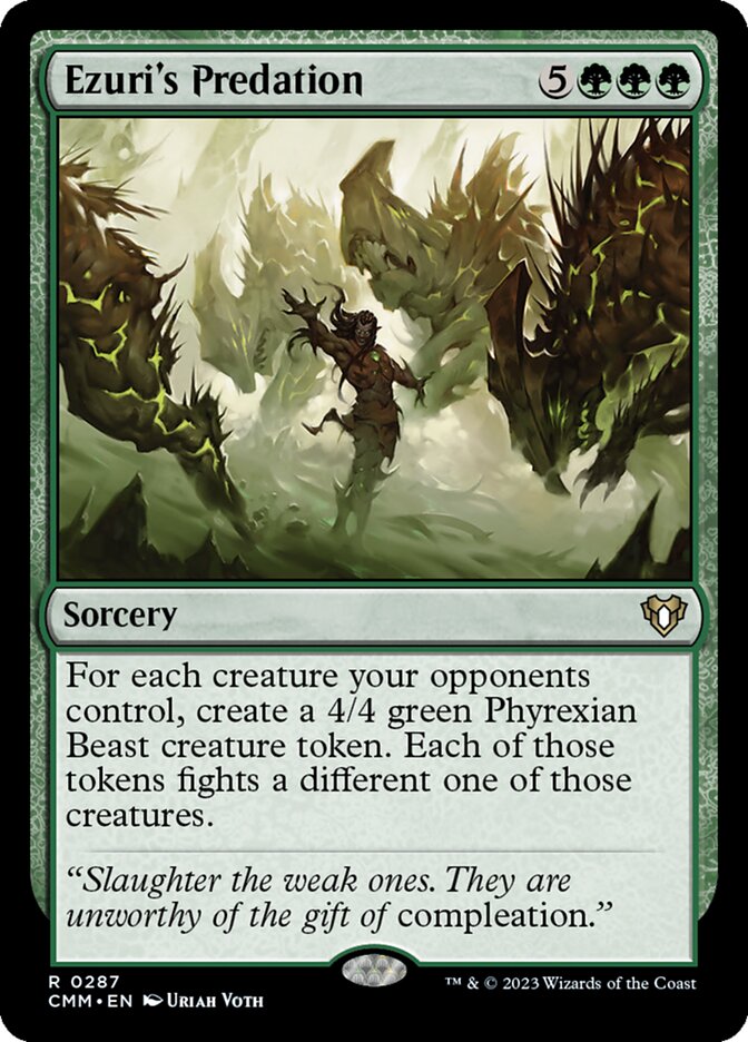 Ezuri's Predation (287) - Commander Masters (CMM)