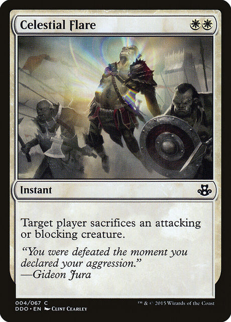 Celestial Flare (4) - Duel Decks: Elspeth vs. Kiora (DDO)
