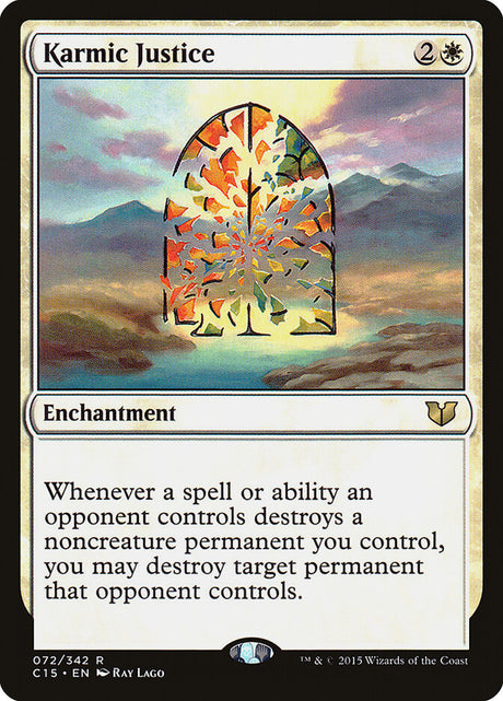 Karmic Justice (72) - Commander 2015 (C15)