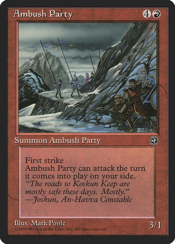 Ambush Party (63b) - Homelands (HML)