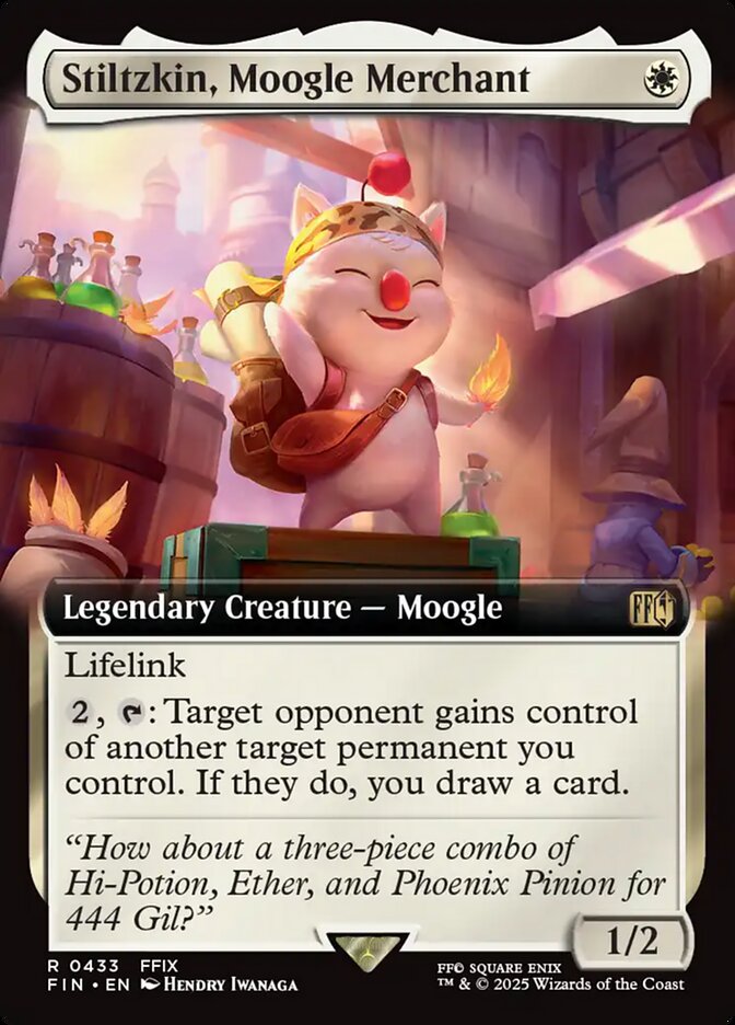 Stiltzkin, Moogle Merchant (433) - [Extended Art] Final Fantasy (FIN)