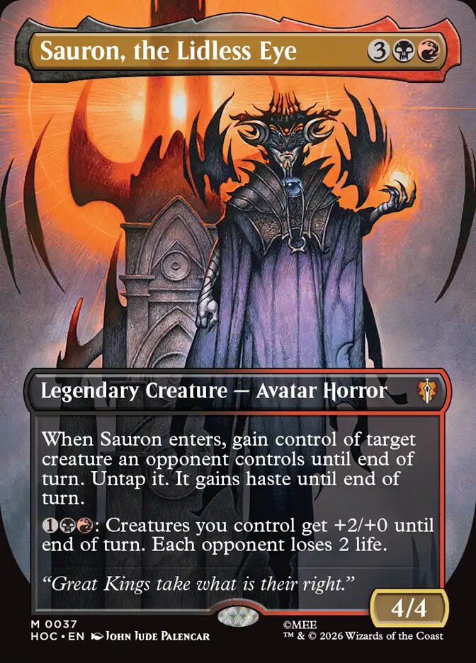 Sauron, the Lidless Eye (37) - The Hobbit Eternal (HOC)