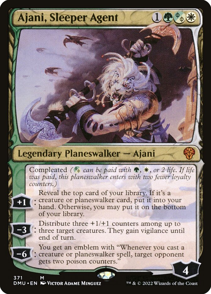 Ajani, Sleeper Agent (371) - Dominaria United (DMU)