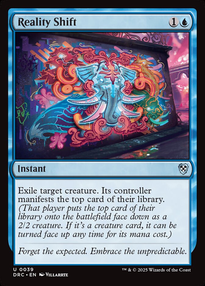Reality Shift - Aetherdrift Commander (DRC)