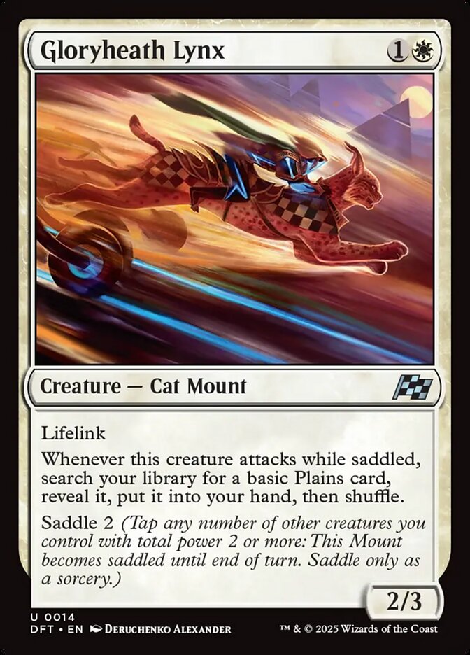 Gloryheath Lynx - [Foil] Aetherdrift (DFT)