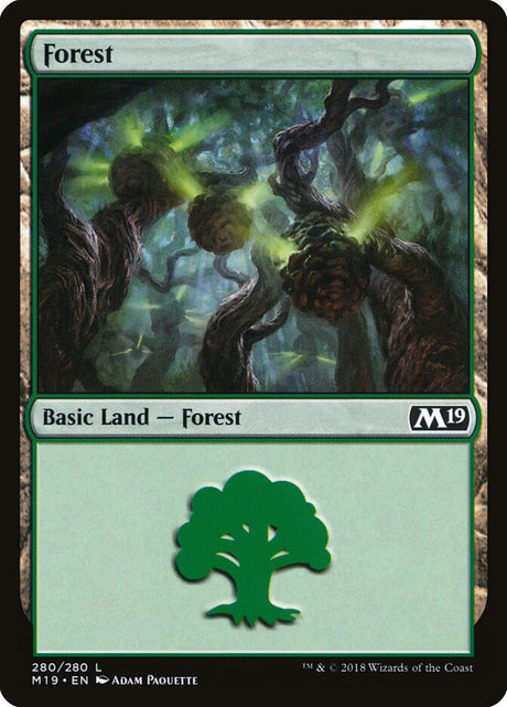 Forest (280) - Core Set 2019 (M19)
