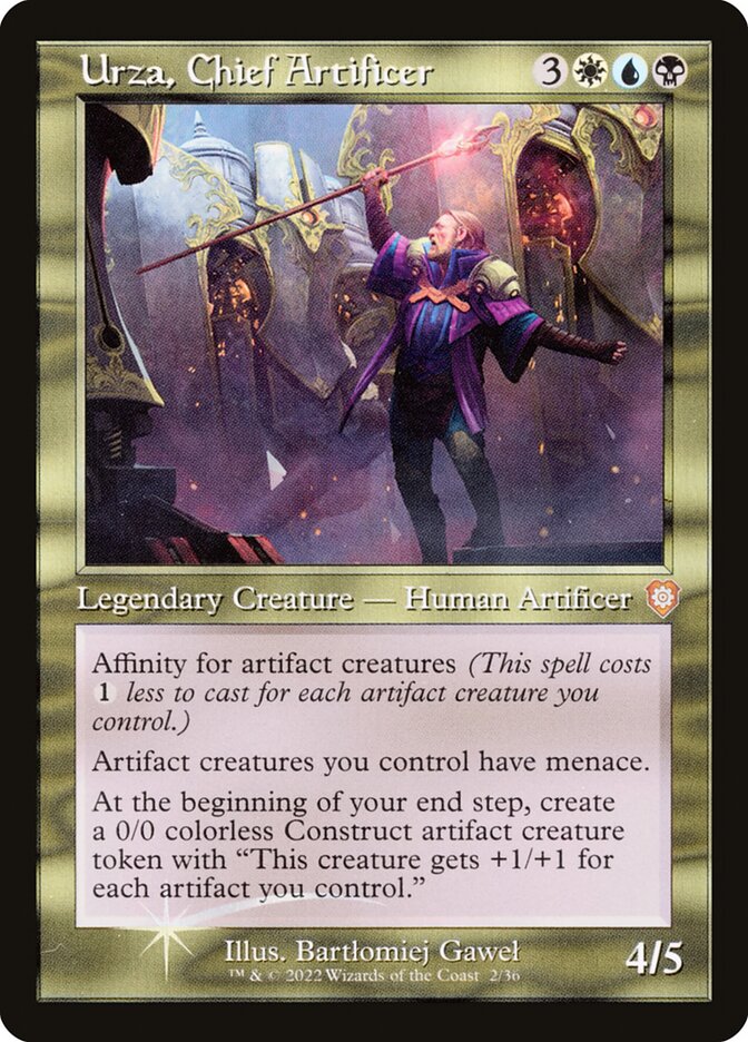 Urza, Chief Artificer (2) - The Brothers' War Commander (BRC)