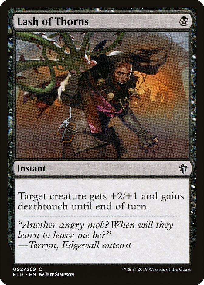 Lash of Thorns (92) - Throne of Eldraine (ELD)