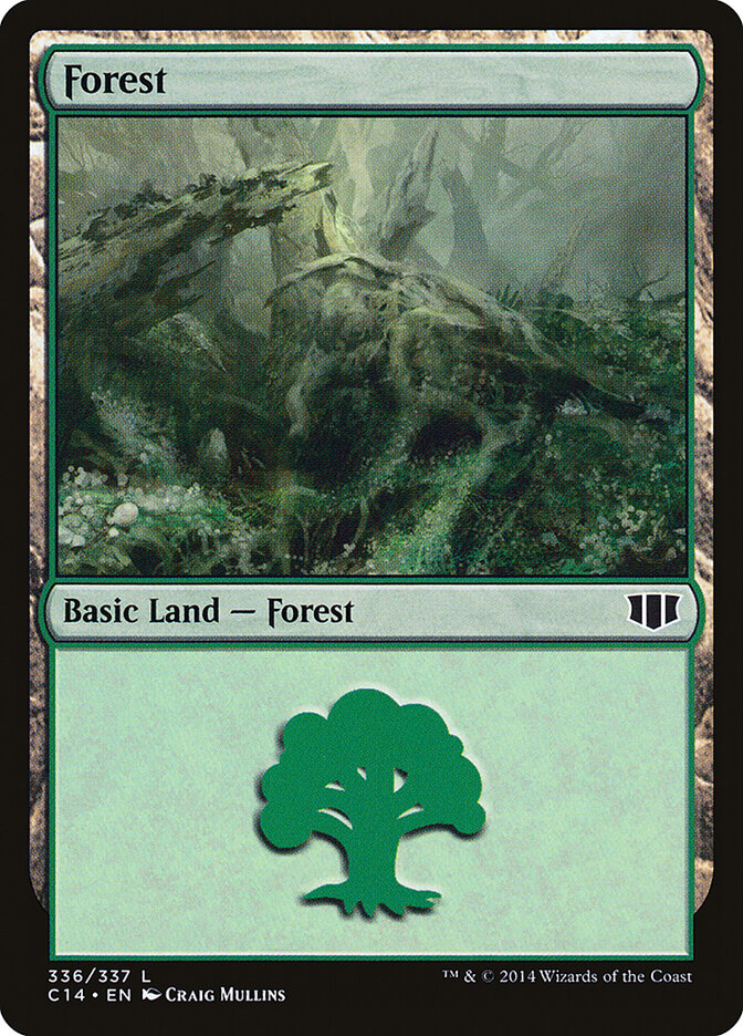 Forest (336) - Commander 2014 (C14)