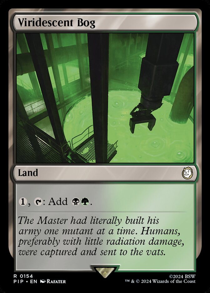 Viridescent Bog - [Foil] Fallout (PIP)