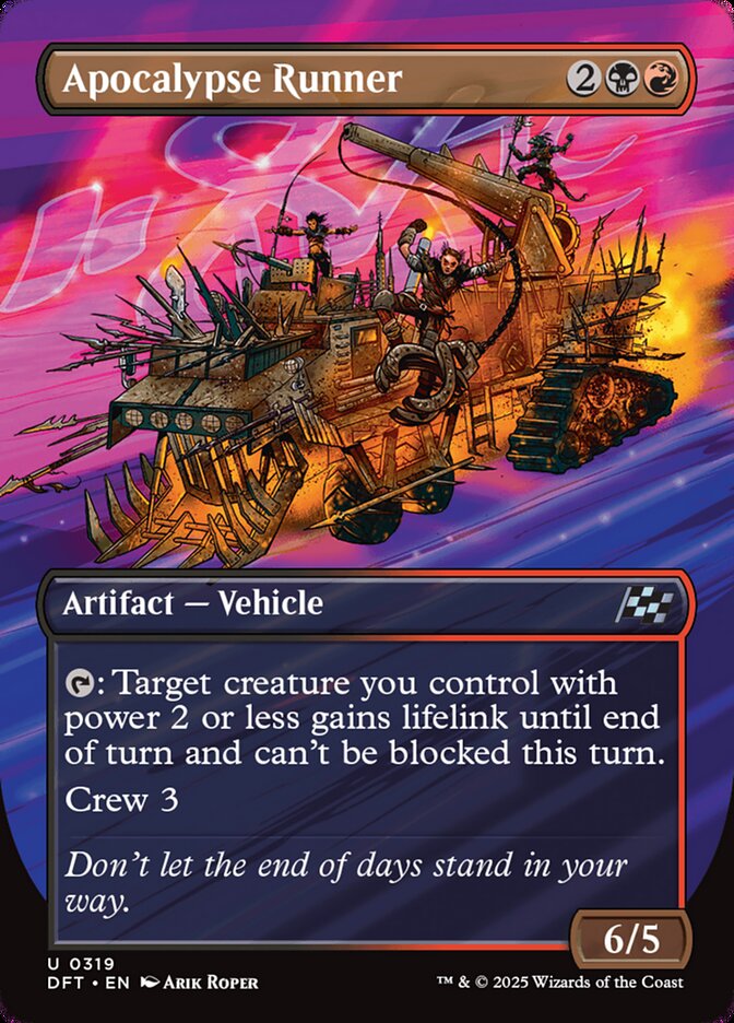 Apocalypse Runner - [Borderless] Aetherdrift (DFT)
