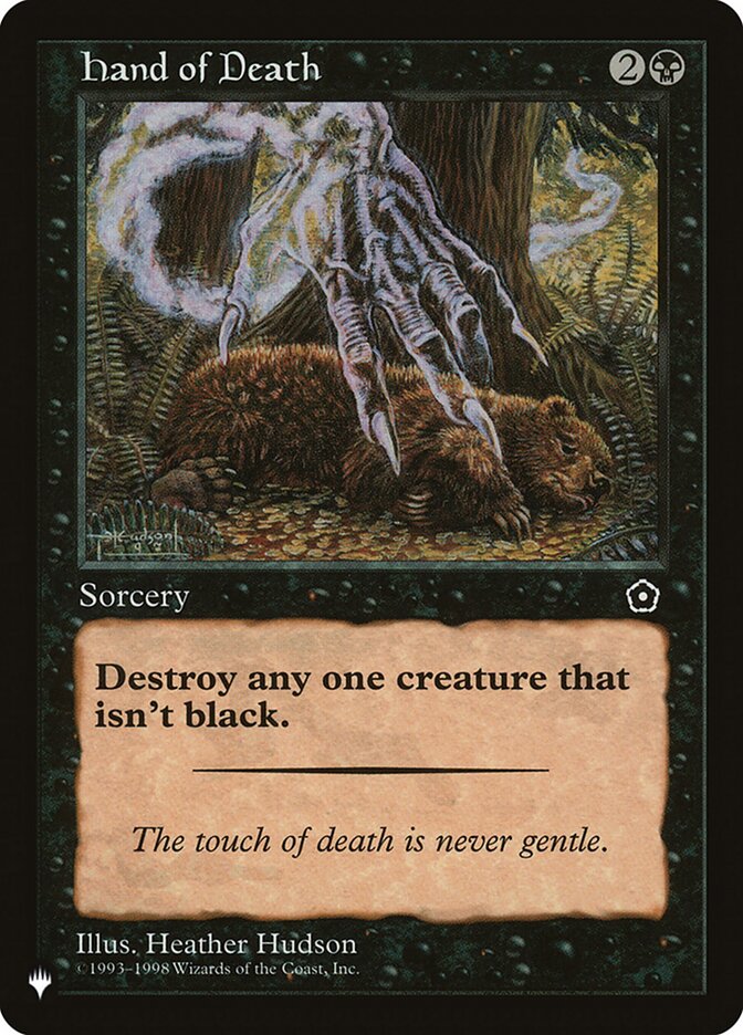 Hand of Death (P02-74) - The List (PLST)