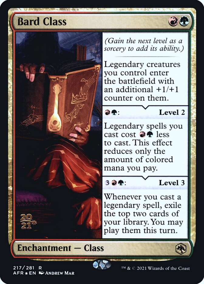 Bard Class (217s) - Adventures in the Forgotten Realms Promos (PAFR)