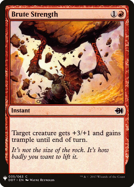 Brute Strength (DDT-35) - The List (PLST)