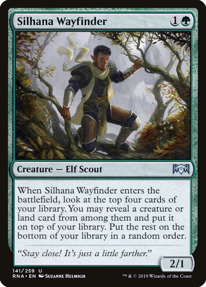 Silhana Wayfinder (141) - Ravnica Allegiance (RNA)