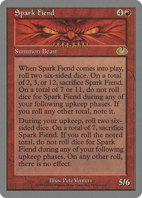 Spark Fiend (51) - Unglued (UGL)