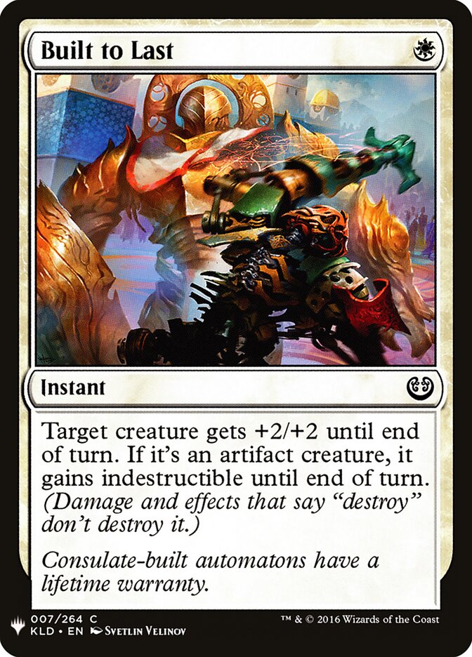 Built to Last (KLD-7) - The List (PLST)