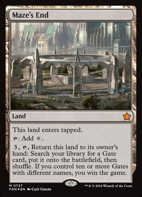 Maze's End (727) - Foundations (FDN)