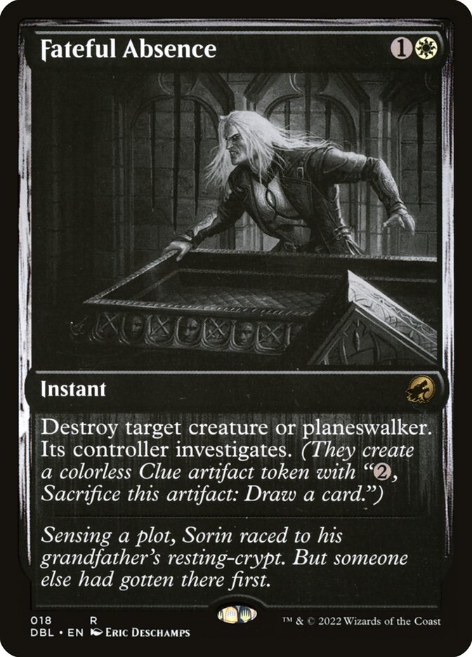 Fateful Absence - [Foil] Innistrad: Double Feature (DBL)