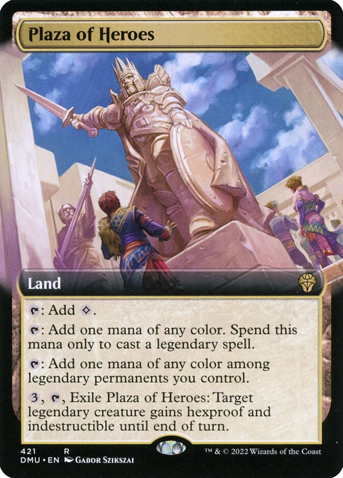 Plaza of Heroes (421) - Dominaria United (DMU)
