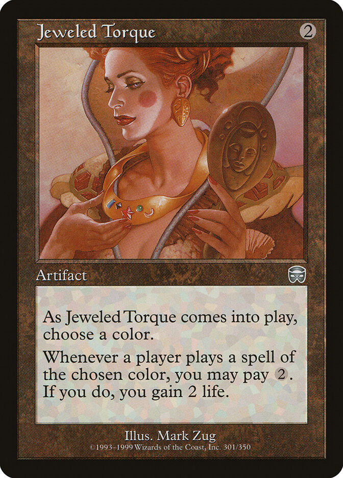 Jeweled Torque (301) - Mercadian Masques (MMQ)