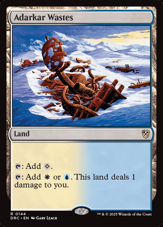 Adarkar Wastes - Aetherdrift Commander (DRC)