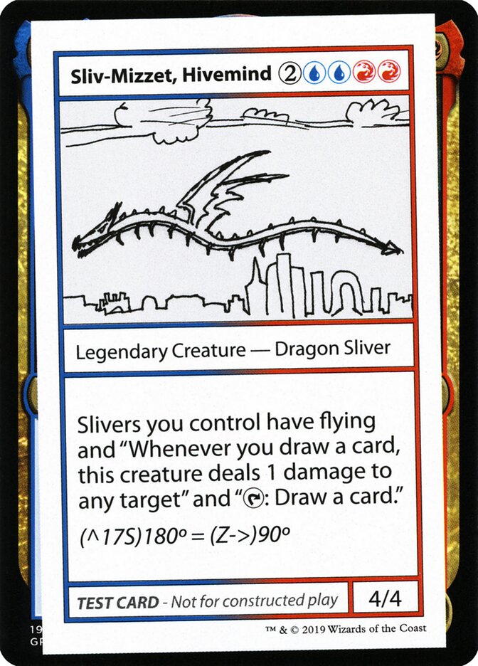Sliv-Mizzet, Hivemind (99) - Mystery Booster Playtest Cards 2021 (CMB2)