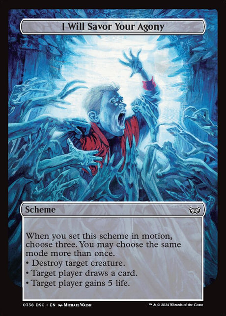 I Will Savor Your Agony (338) - Duskmourn: House of Horror Commander (DSC)