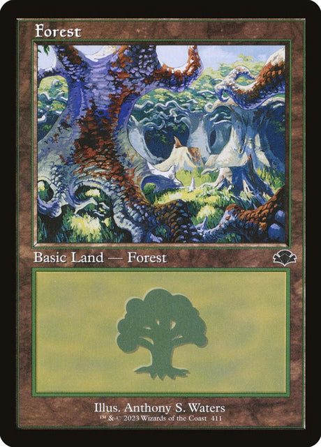 Forest (411) - Dominaria Remastered (DMR)