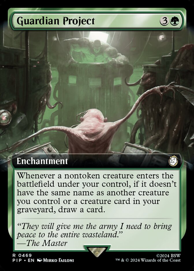 Guardian Project - [Foil, Extended Art] Fallout (PIP)