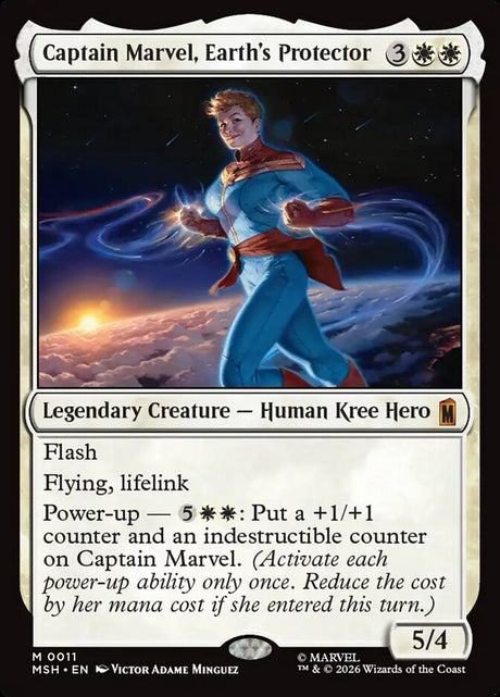 Captain Marvel, Earth's Protector (11) - Marvel Super Heroes (MSH)