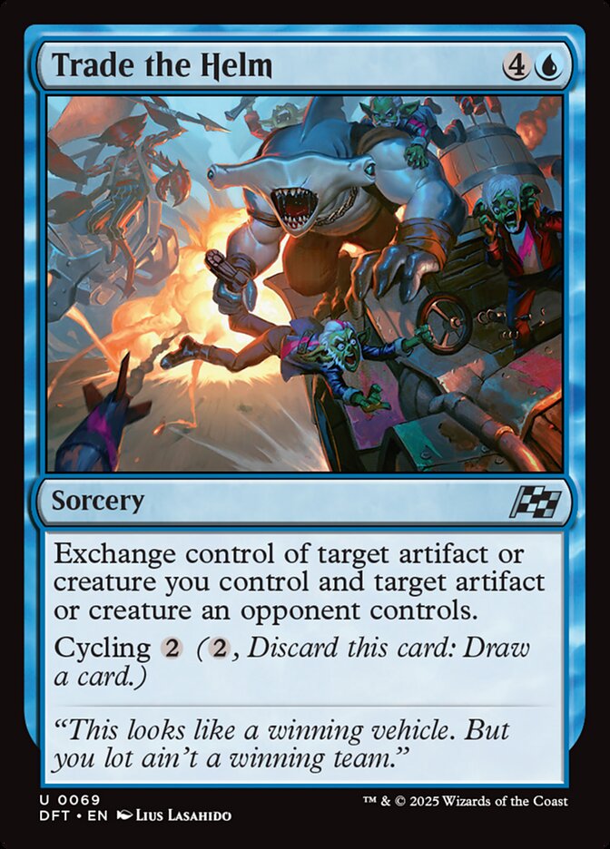 Trade the Helm - [Foil] Aetherdrift (DFT)