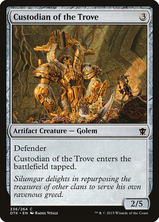 Custodian of the Trove (236) - Dragons of Tarkir (DTK)