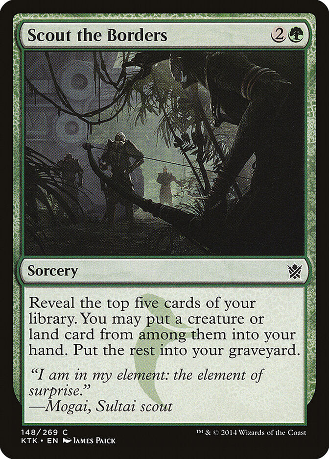 Scout the Borders (148) - Khans of Tarkir (KTK)