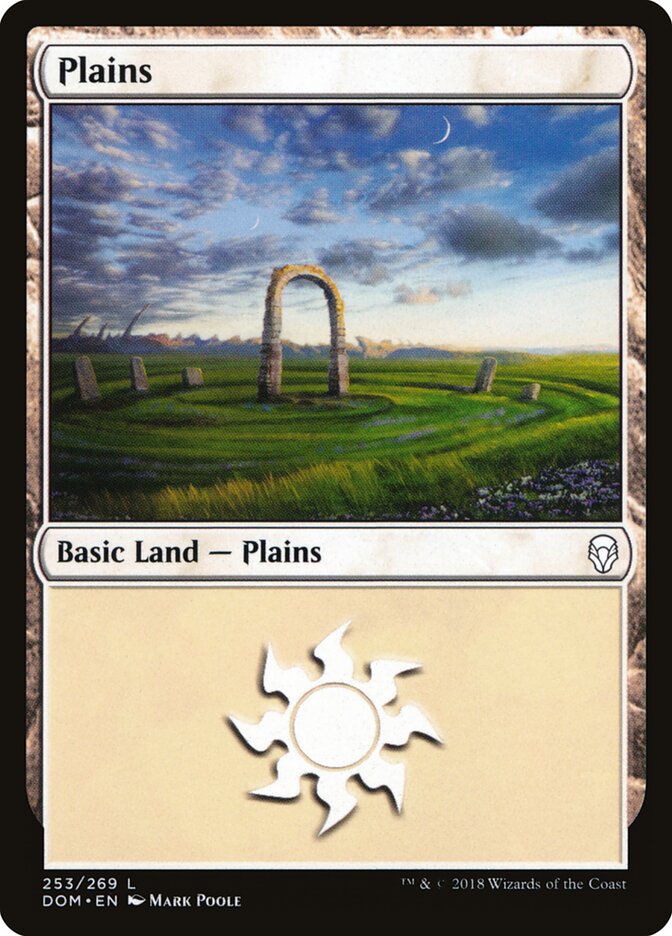 Plains (253) - Dominaria (DOM)