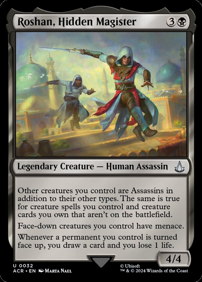 Roshan, Hidden Magister - [Foil] Assassin's Creed (ACR)