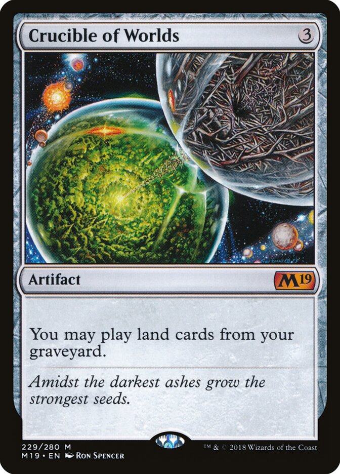 Crucible of Worlds (229) - Core Set 2019 (M19)