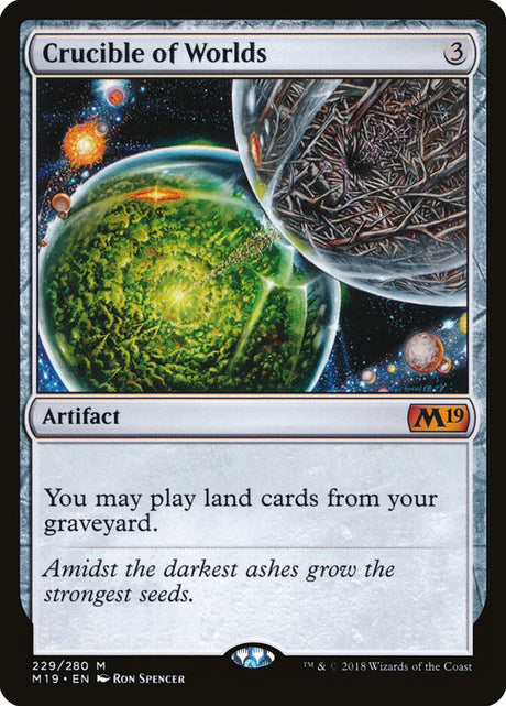Crucible of Worlds (229) - Core Set 2019 (M19)
