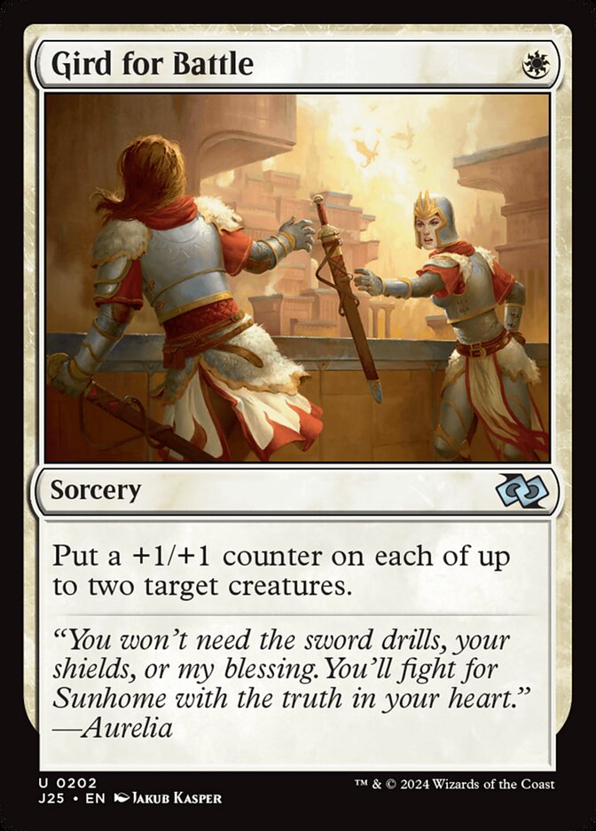 Gird for Battle (202) - Foundations Jumpstart (J25)