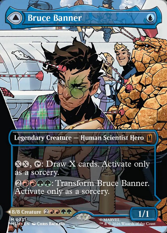 Bruce Banner // The Incredible Hulk (331) - Marvel Super Heroes (MSH)