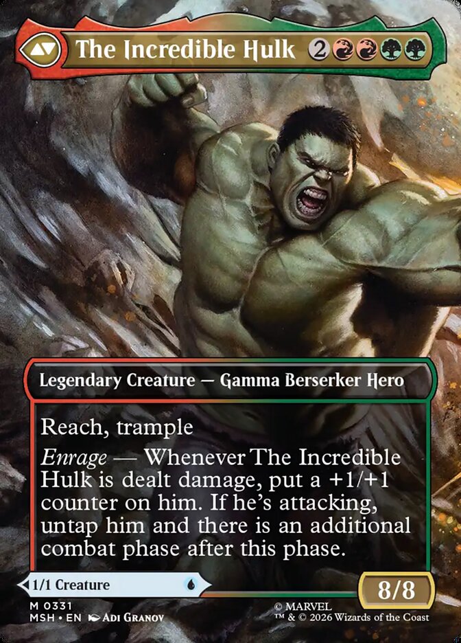 Bruce Banner // The Incredible Hulk (331) - Marvel Super Heroes (MSH)