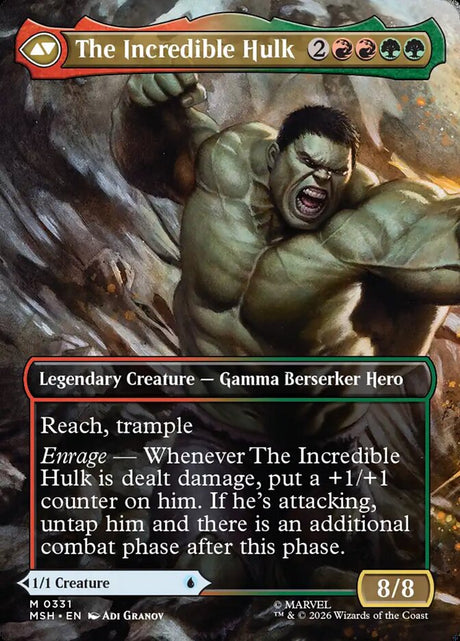 Bruce Banner // The Incredible Hulk (331) - Marvel Super Heroes (MSH)