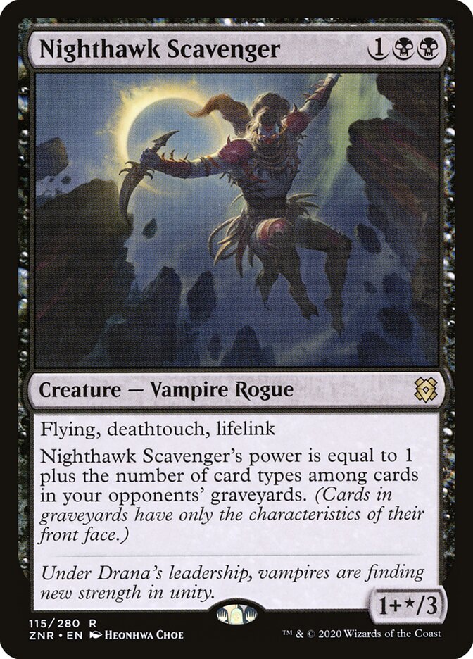 Nighthawk Scavenger (115) - Zendikar Rising (ZNR)