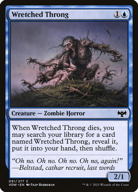 Wretched Throng (91) - Innistrad: Crimson Vow (VOW)