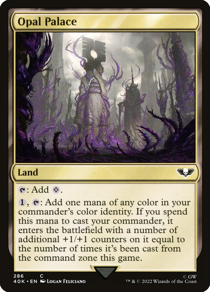 Opal Palace (286) - Warhammer 40,000 Commander (40K)