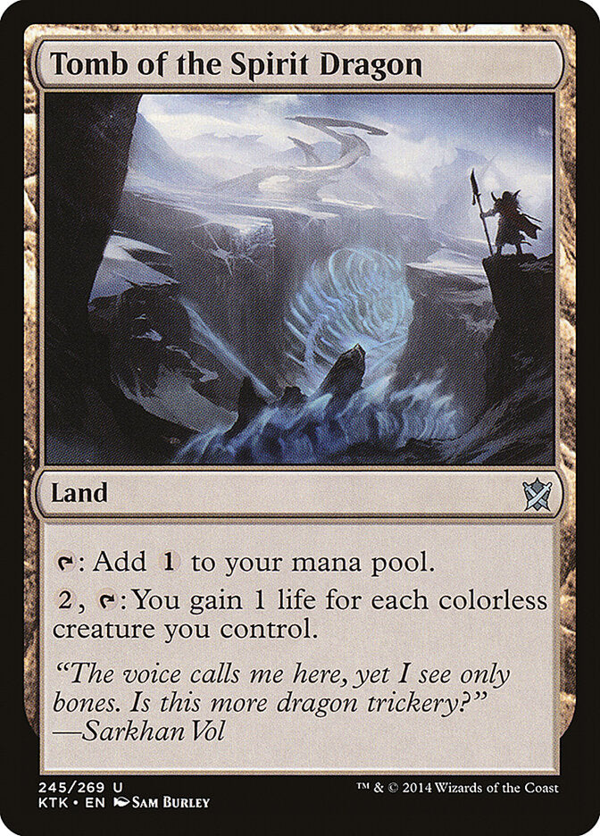 Tomb of the Spirit Dragon (245) - Khans of Tarkir (KTK)