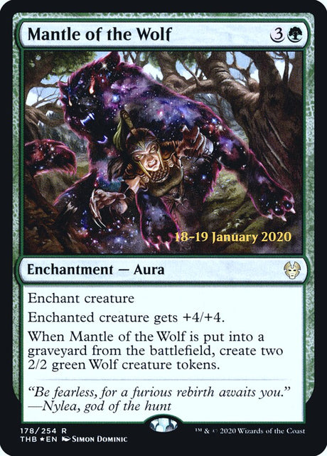 Mantle of the Wolf (178s) - Theros Beyond Death Promos (PTHB)