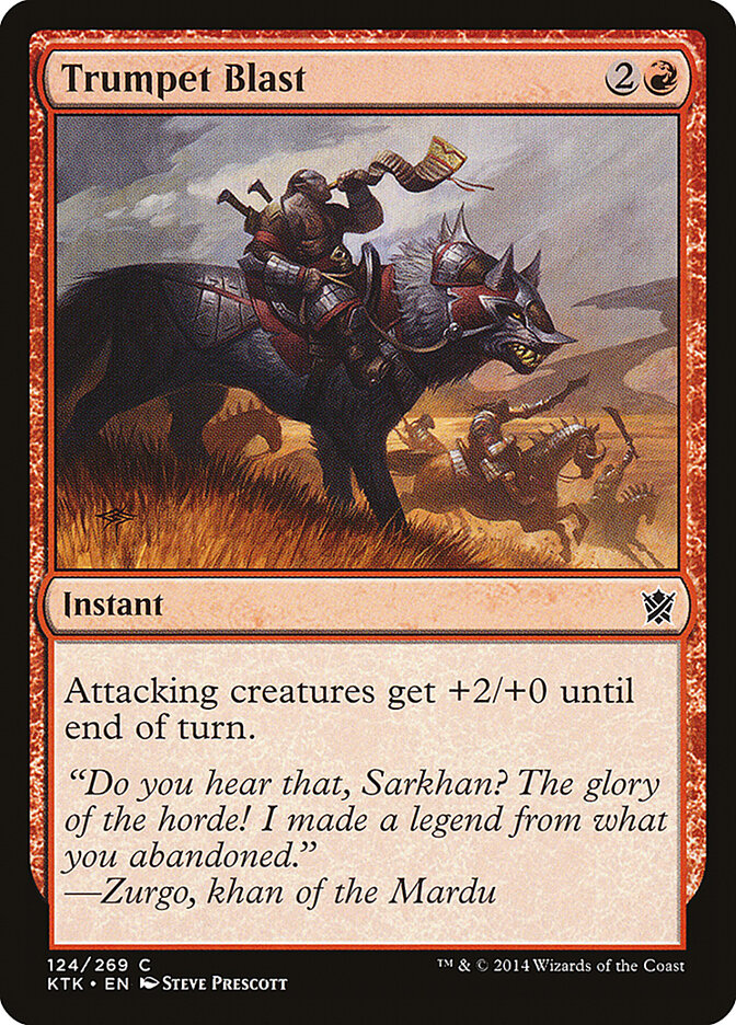 Trumpet Blast (124) - Khans of Tarkir (KTK)