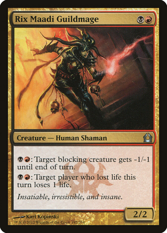 Rix Maadi Guildmage (192) - Return to Ravnica (RTR)